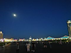 -大连星海广场音乐喷泉