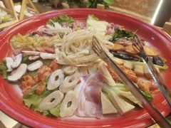 -陈叉子钢盆烤肉(中原万达店)