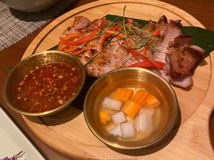 炭烧猪颈肉-mango tree芒果树泰国餐厅(青岛万象城店)