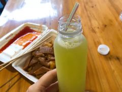 甘蔗汁-细妹五香牛杂(步行街店)
