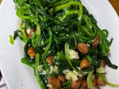 果仁菠菜-老北京褡裢火烧·任记