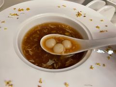 红糖酒酿圆子-浦东绿地铂骊酒店品珍轩中餐厅