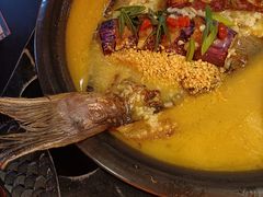 -探鱼·鲜青椒爽麻烤鱼(西南商都店)