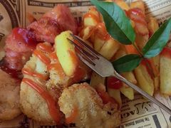小吃拼盘-豌豆小院咖啡馆