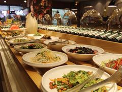 自助取餐区-快乐爱斯米牛排自助(太原街万达店)