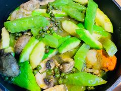 黄油时蔬炒扇贝-吕氏疙瘩汤·海鲜新鲁菜(凯德mall新都心店)