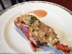 蒜蓉煎龙虾-一本魅·日式料理
