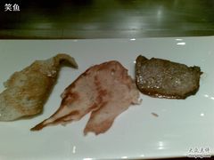 鳕鱼、杏鲍菇、酱汁牛舌-大渔之观(安贞店)