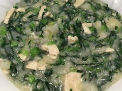 小白菜烩豆腐-名羊天下陕北横山铁锅炖羊肉(博文路店)