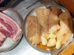 蒜香大肠-姜虎东白丁烤肉(虹桥天地店)