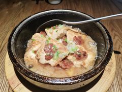 石锅自磨酿豆腐-金苑酒家·客家菜·广东老字号(万象店)