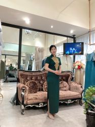 -伊莲妈妈装礼服旗袍高级定制