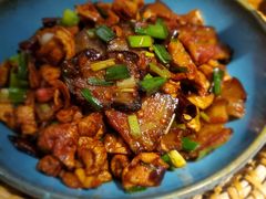 土萝卜干炒土腊肉-吃饭皇帝大(合生汇店)