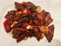 酱爆猪肝-东方明珠老上海8号餐厅