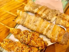 五花肉串-百步拉面