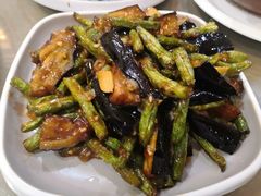 豆角炒茄子-京天红酒家(虎坊路店)