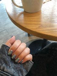 -手牵手美甲
