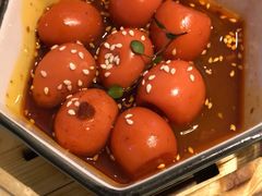 卤味鹌鹑蛋-蜜桃餐厅·伴山(绿宝广场店)