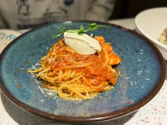 芝士蘑菇鲜虾意大利面-BE BRIGHT KITCHEN(正佳广场店)