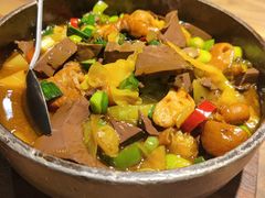猪血大肠煲-食锦记·福建私房菜(浦西万达店)