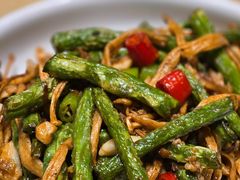 豆角海鲜菇-老爷庙风味美食府(魏都大道店)