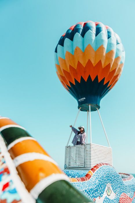 北戴河碧螺塔海上酒吧公园图片