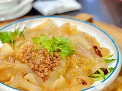 东北小米拉皮-东北大院铁锅炖(富业广场店)
