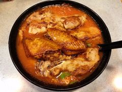 番茄浓汤鸡翅猪扒通粉-华嫂冰室(尖沙咀店)