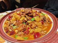 新疆沙湾大盘鸡-巴依老爷新疆美食(常营店)