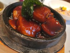 石锅烹银鳕鱼-玫瑰厅上海菜(兴国路店)