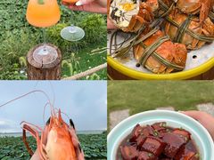 -七的湖·晚芳亭·阳澄湖农家菜·大闸蟹(莲花岛店)
