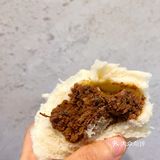 自制早饭之肉龙卷和杂豆包～