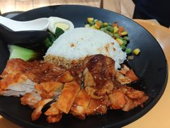 照烧鸡腿饭-北大家园食堂