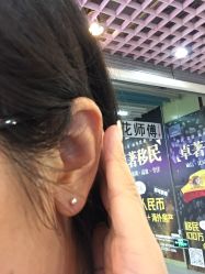 -花师傅专业手穿耳洞打耳洞穿孔