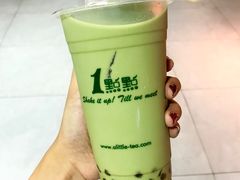 抹茶奶茶-1点点(望京万象汇店)