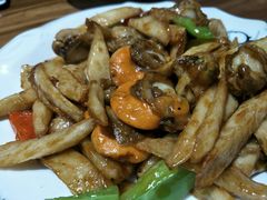 -东来菜馆•手抓海鲜家常菜•海鲜锅贴(鸽子窝店)