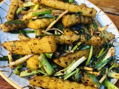 铁板风干牛肉洋芋条-缘生态云南菜·野生菌庭院餐厅(华侨城店)