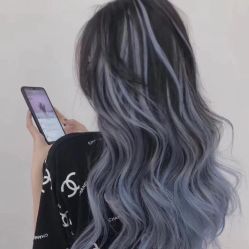 -INS羽毛接发·巴黎画染