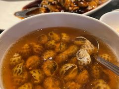 古越陈酿煮花螺-杭州西子湖四季酒店·金沙厅