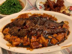 红烧豆腐烩黄鱼-玲珑餐厅(陕西南路店)