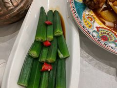 橄榄油灼黄秋葵-巴依老爷新疆美食(工体旗舰店)