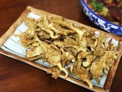 孜然蘑菇-乐友川味家常菜馆