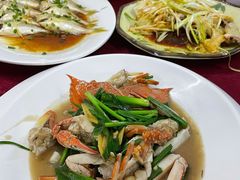 姜葱炒花蟹-隆都四季香饭店(碧海路店)