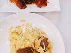 韭黄牛肉炒滑蛋-潮喜竹溪荔湖酒家(荔枝湾店)