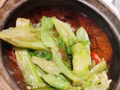 粤式虾膏啫生菜-尚一汤 广东炖汤(金桥国际店)