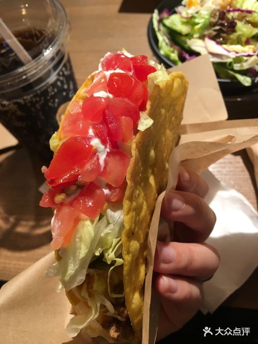 taco bell 塔可贝尔(丰盛里店)经典牛肉塔可脆图片 