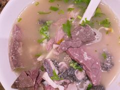 羊杂汤-老爆肚满五香烧牛羊肉