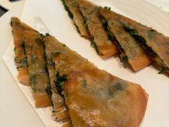 招牌韭菜鲜虾薄饼-桂满陇·杭州饭店(清河万象店)