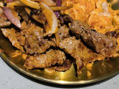 金会长鲜拌嫩牛肉-金会长自助海鲜·烤肉(人民广场店)