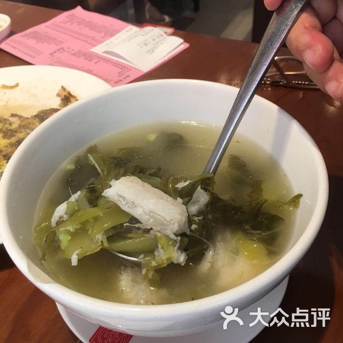 潮名荟潮州菜馆九肚鱼酸菜汤图片-北京潮汕菜-大众点评网
